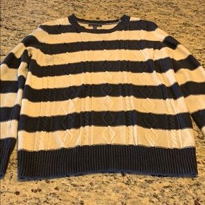 Women’s striped Gap sweater size large
